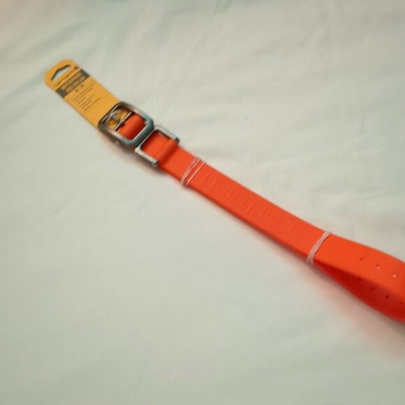 Carhartt Other - NWT Carhartt Orange Waterproof & Anti-Mildew Dog Collar Trim To Fit 10"-23"